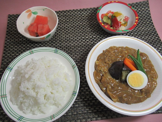 8月の行事食をご紹介いたします