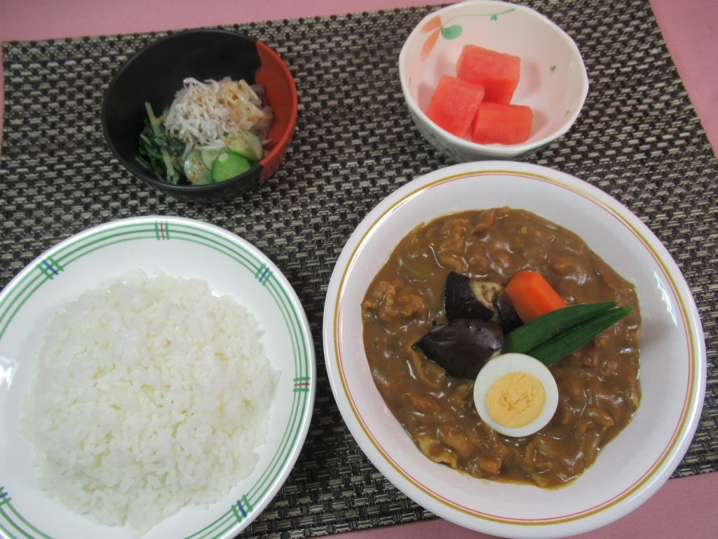 8月の行事食をご紹介いたします