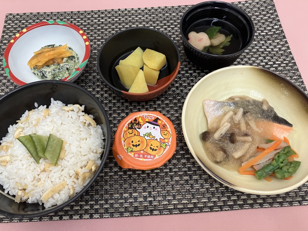 10月の行事食をご紹介いたします