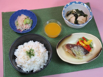 5月の行事食をご紹介いたします